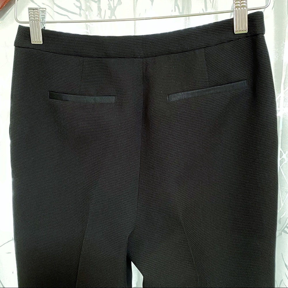 Ted baker taaliat black skinny textured dress pants slacks trousers - Picture 5 of 15
